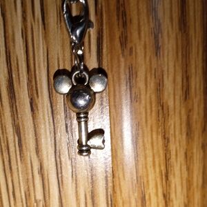 Disney Gold Mickey Key Charm